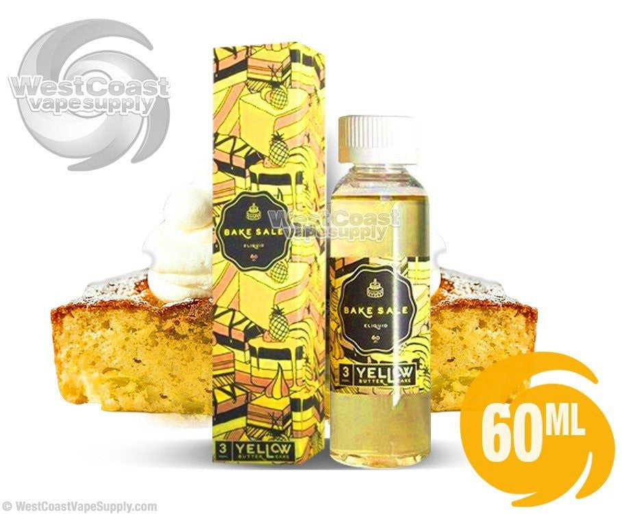 Bake Sale Yellow Butter Cake Eliquid 60ml ☘️
