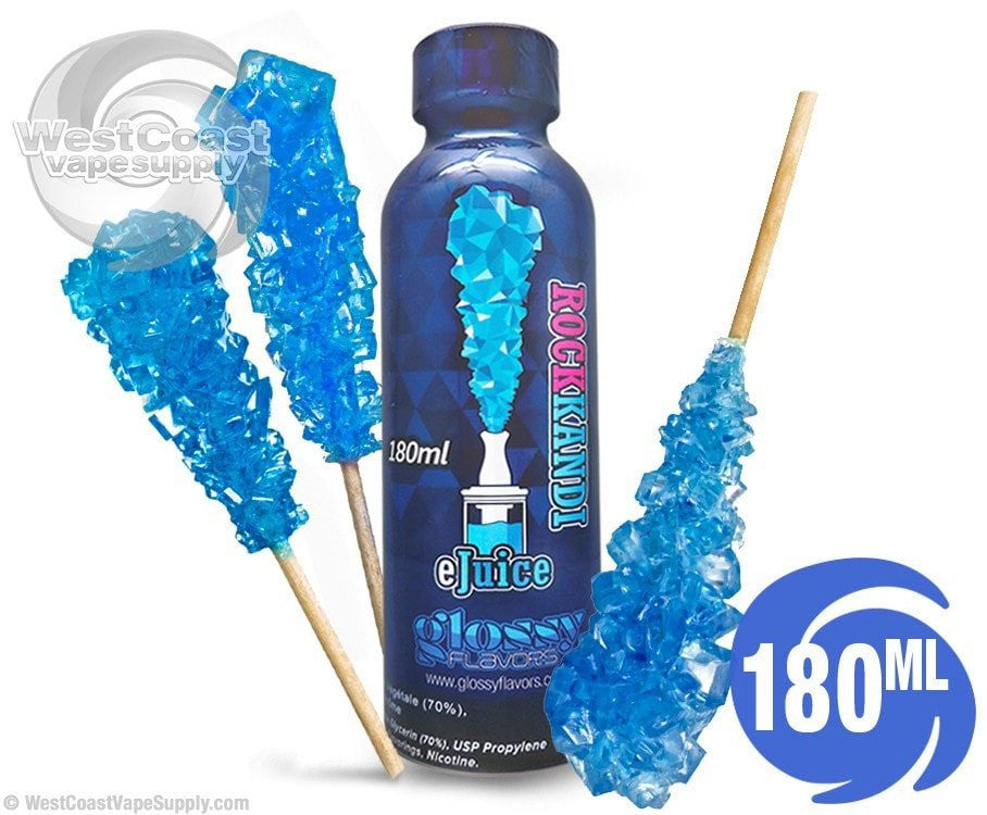 ? Blue Raspberry Rock Kandi by Glossy Flavors 180ml ?