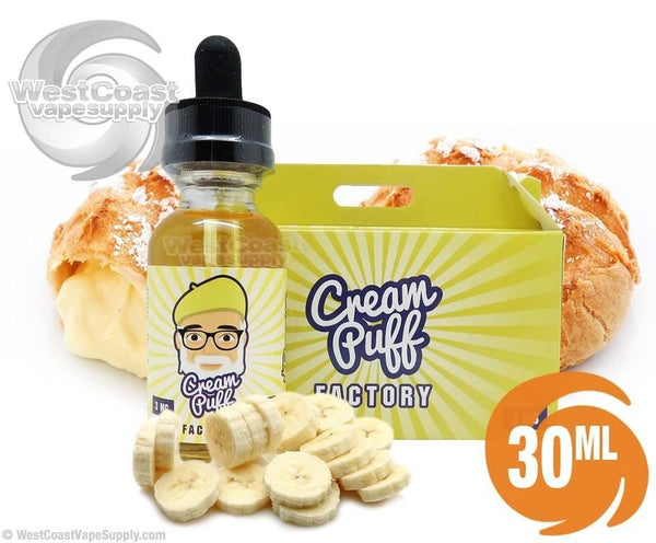 Cream Puff Factory Banana Ejuice 30ml
