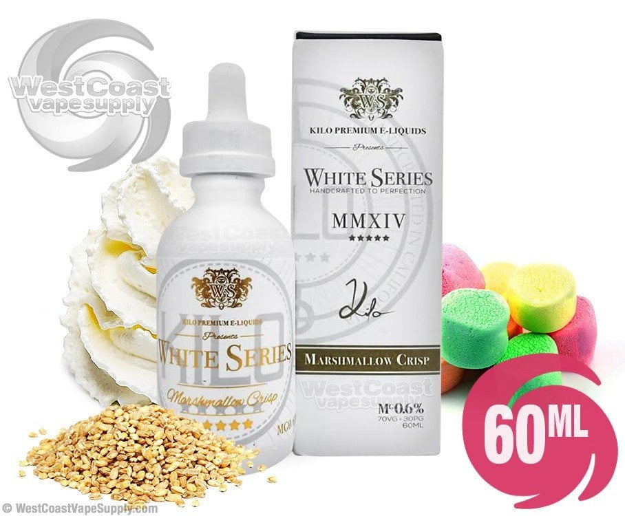 ? Marshmallow Crisp Ejuice by Kilo White Series 60ml ?