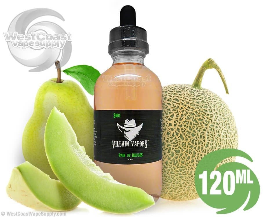 Pair of Deuces Ejuice by Villain Vapors 120ml GFire Vape Pair of Deuces Ejuice by Villain Vapors 120ml GFire Vape