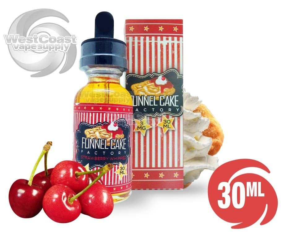 Strawberry Whipped Ejuice by Funnel Cake Factory GFire Vape Strawberry Whipped Ejuice by Funnel Cake Factory GFire Vape