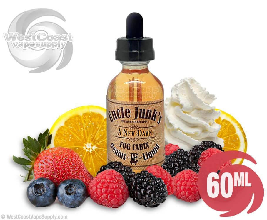A New Dawn by Uncle Junk's Genius Juice 60ml GFire Vape A New Dawn by Uncle Junk's Genius Juice 60ml GFire Vape