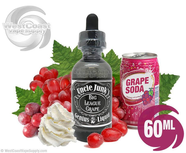 Big League Grape by Uncle Junk's Genius Juice 60ml