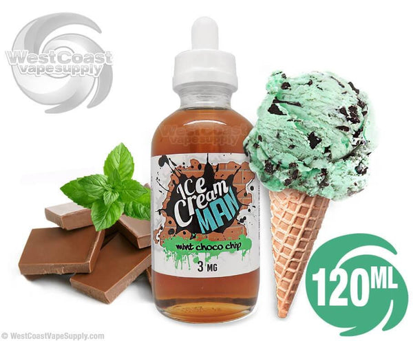 Mint Choco Chip by Ice Cream Man 120ml