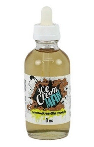 Caramel Waffle Crunch Ejuice by Ice Cream Man 120ml GFire Vape Caramel Waffle Crunch Ejuice by Ice Cream Man 120ml GFire Vape
