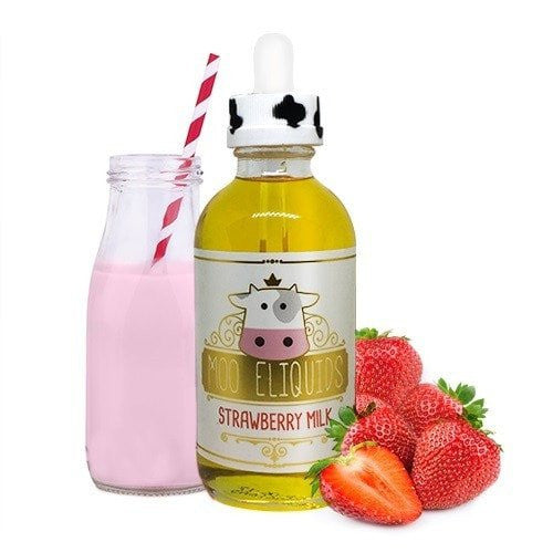 Strawberry Milk Ejuice by Moo Eliquids 120ml