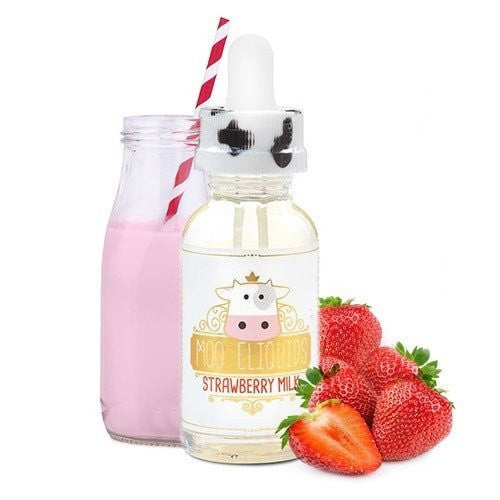 Strawberry Milk Ejuice by Moo Eliquids 30ml